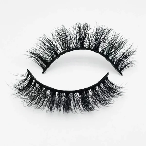 wholesale russian volume faux mink strip lashes d54 f