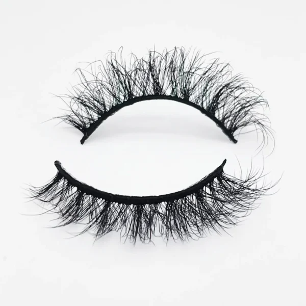 wholesale russian volume faux mink strip lashes d54 f