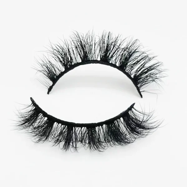 wholesale russian volume faux mink strip lashes d54 f