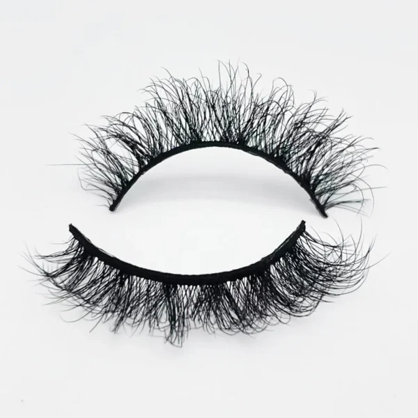 wholesale russian volume faux mink strip lashes d54 f