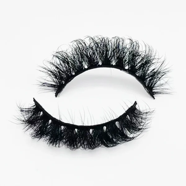 wholesale russian volume faux mink strip lashes d54 f
